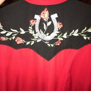 Scully ladies western snap long sleeve